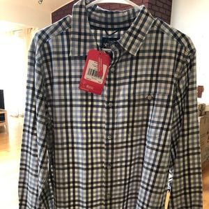 NWT North Face Long Sleeve Button Down Size L